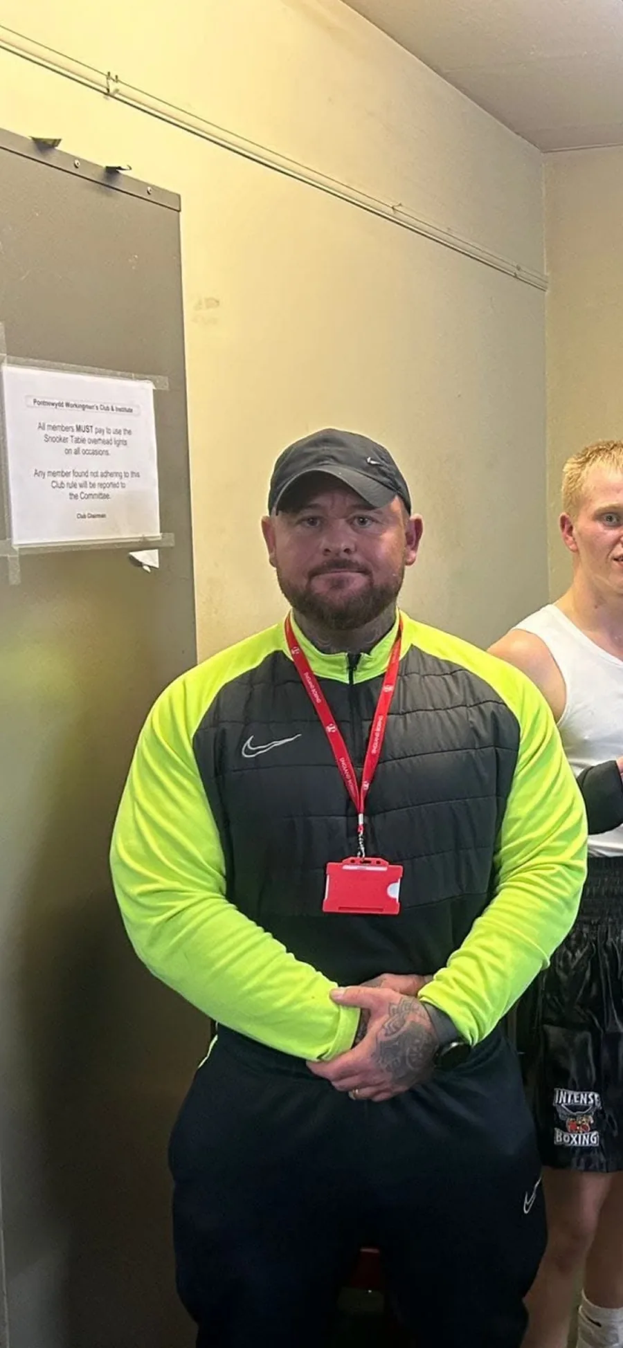 Brendan Jones, coach at Intense Boxing Plymouth